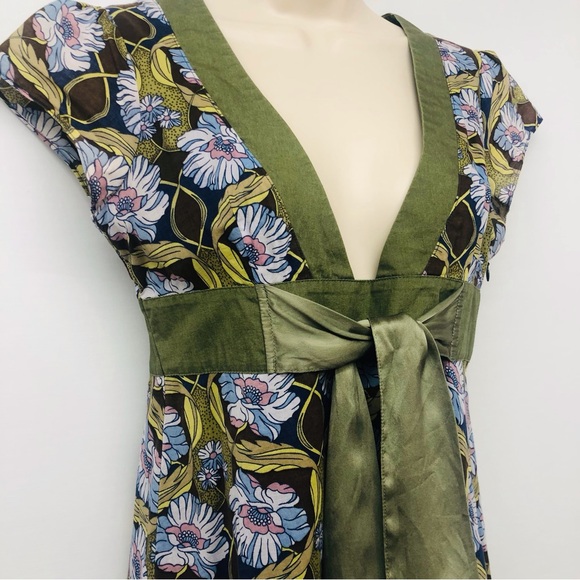 Free People Floral V-neck Dress - Picture 14 of 16